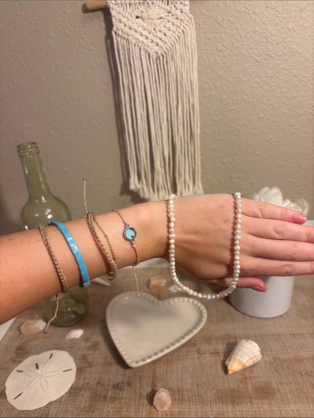 Pura Vida Bracelets + Pearl Necklace Bundle